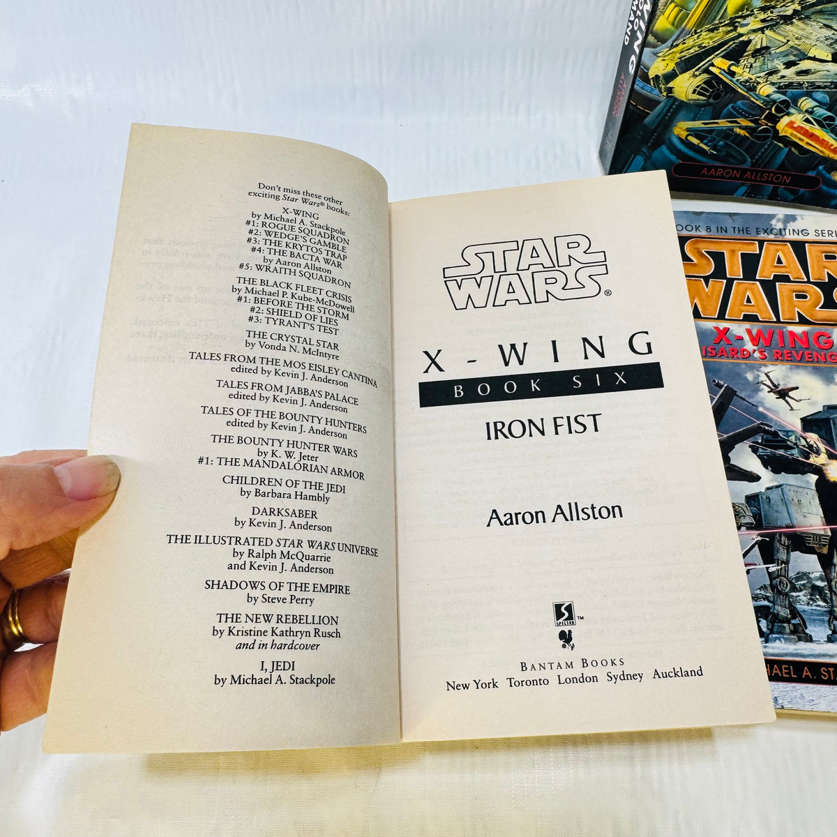 Star Wars X-Wing Books 6-9 Paperback Bundle | Allston Stackpole