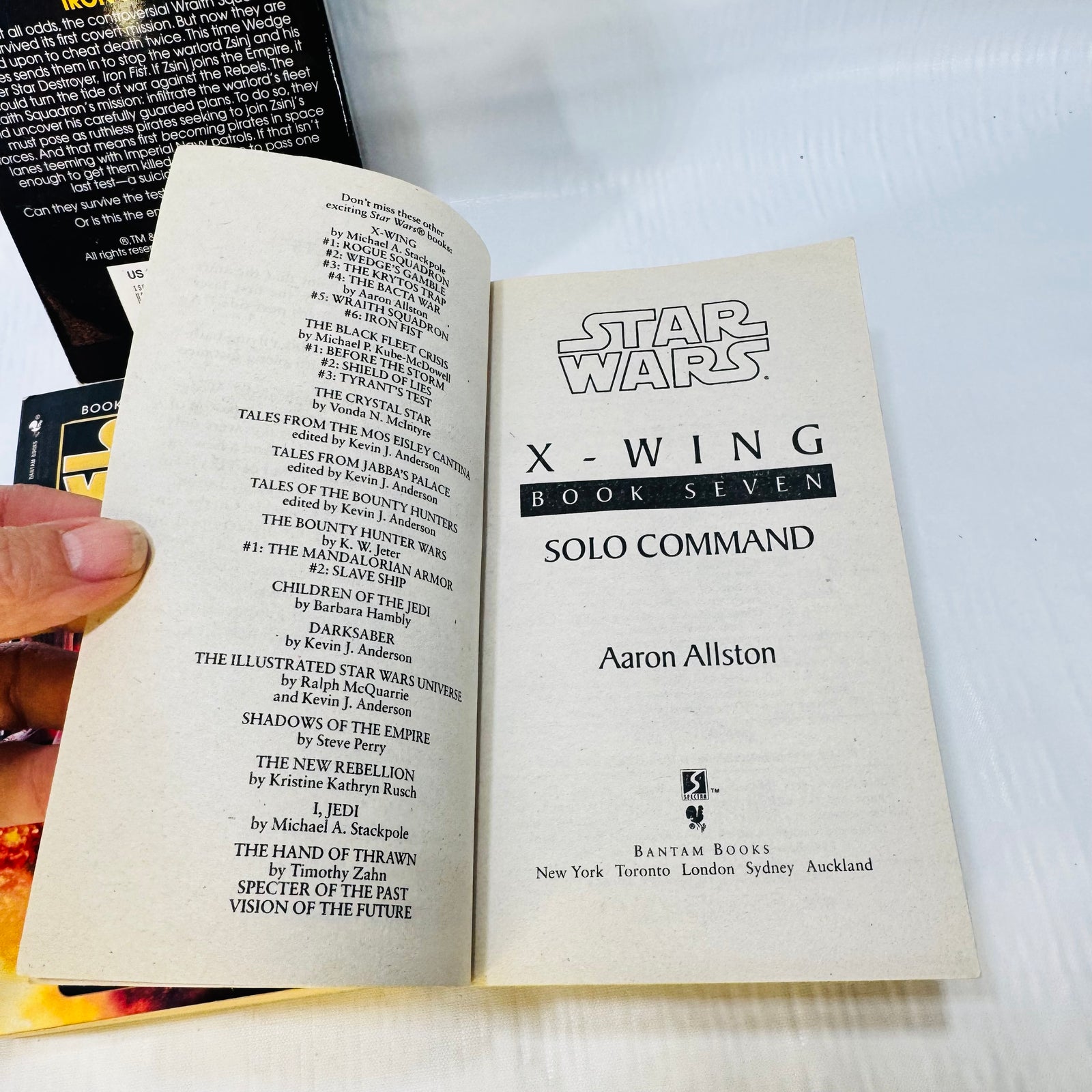 Star Wars X-Wing Books 6-9 Paperback Bundle | Allston Stackpole