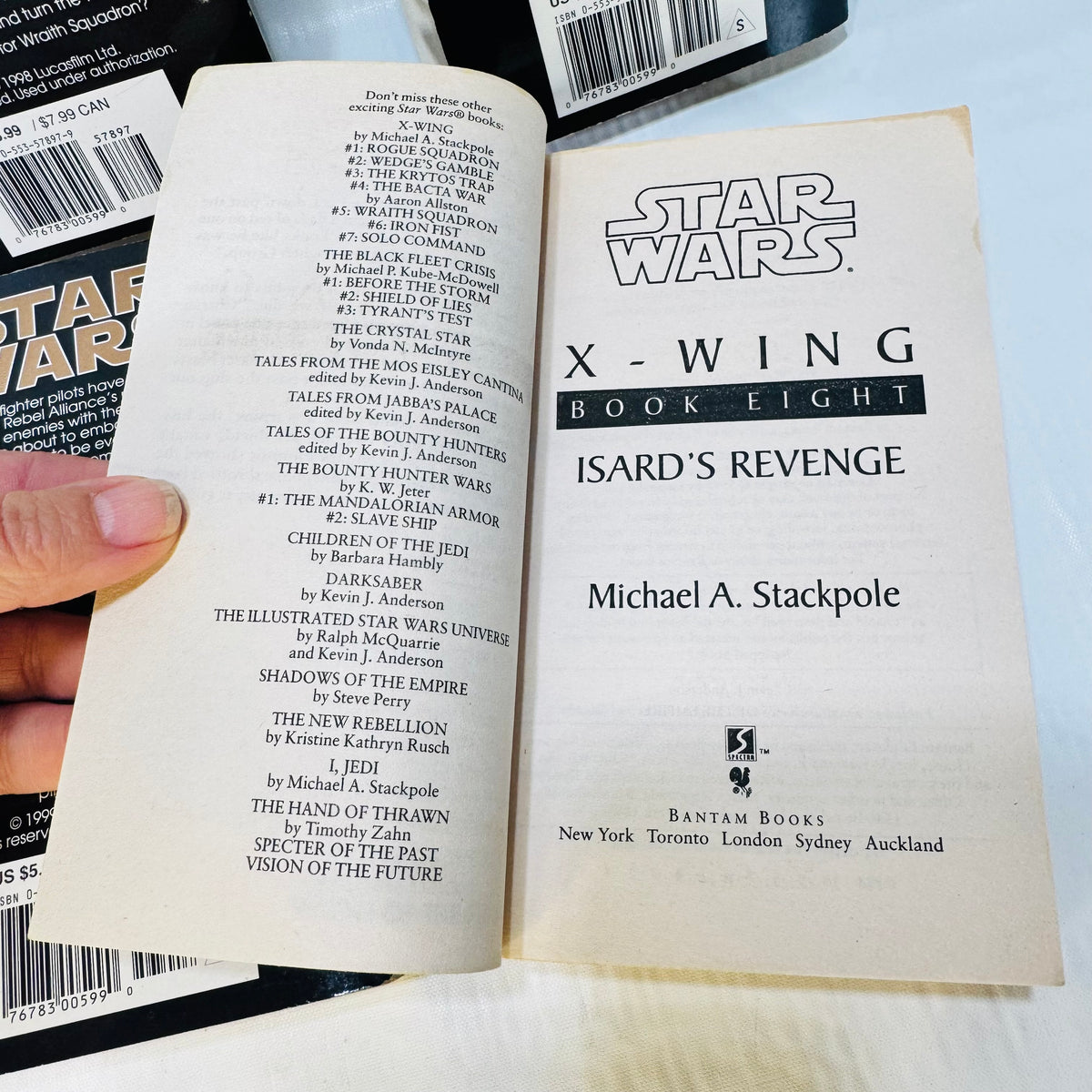 Star Wars X-Wing Books 6-9 Paperback Bundle | Allston Stackpole