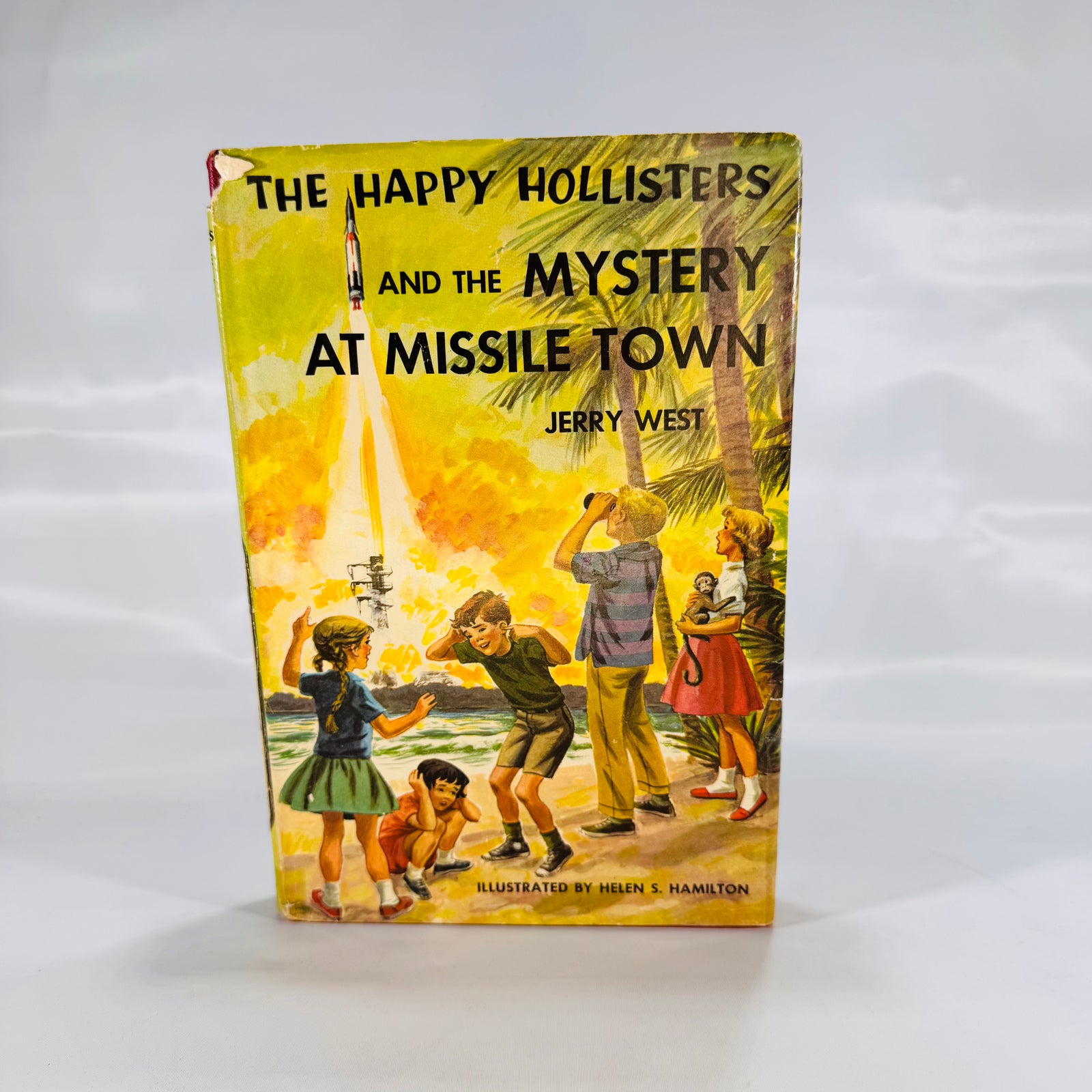 The Happy Hollisters and the Mystery at Mission Town by Jerry West (1961), Doubleday & Company Inc., Hardcover with Dust Jacket