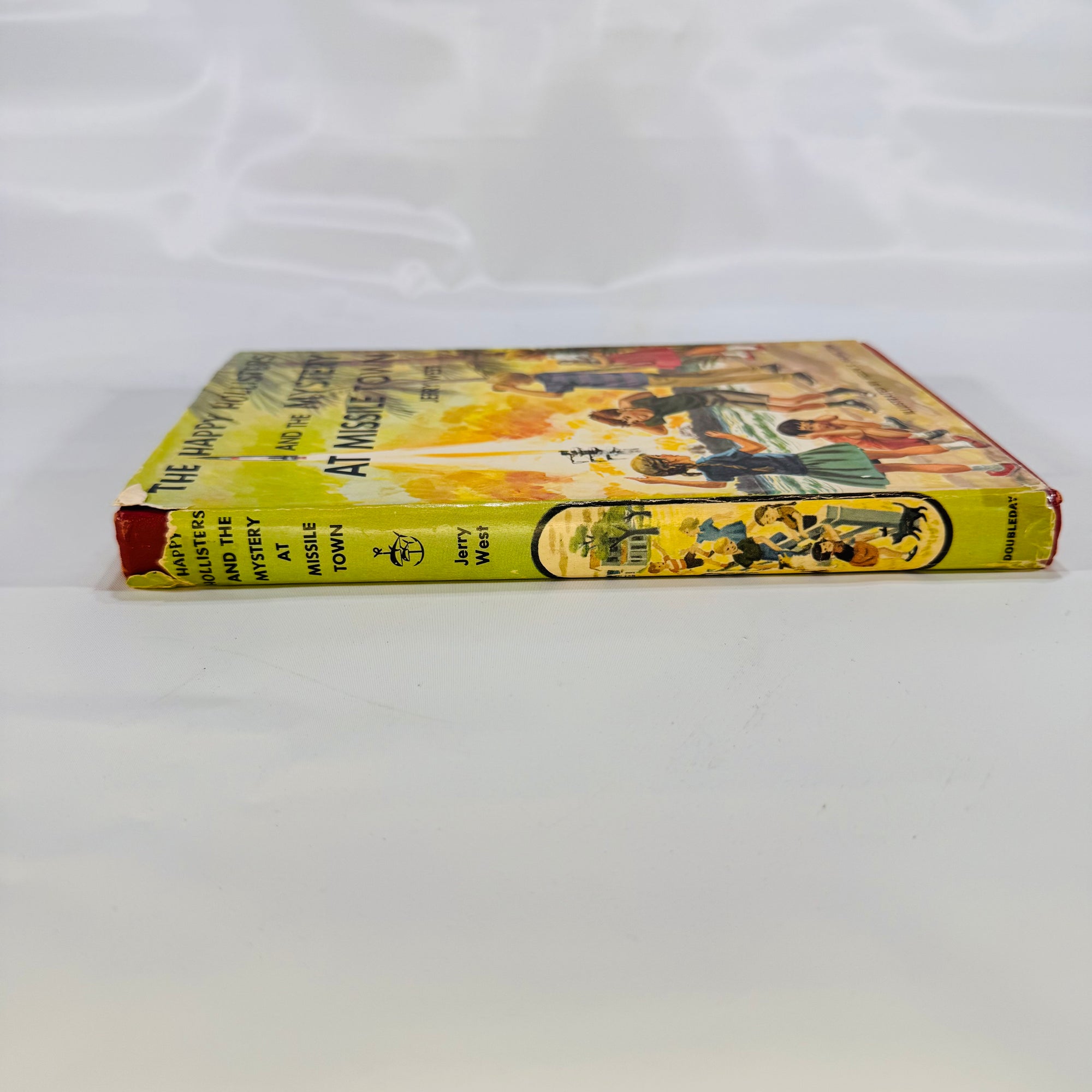 The Happy Hollisters and the Mystery at Mission Town by Jerry West (1961), Doubleday & Company Inc., Hardcover with Dust Jacket