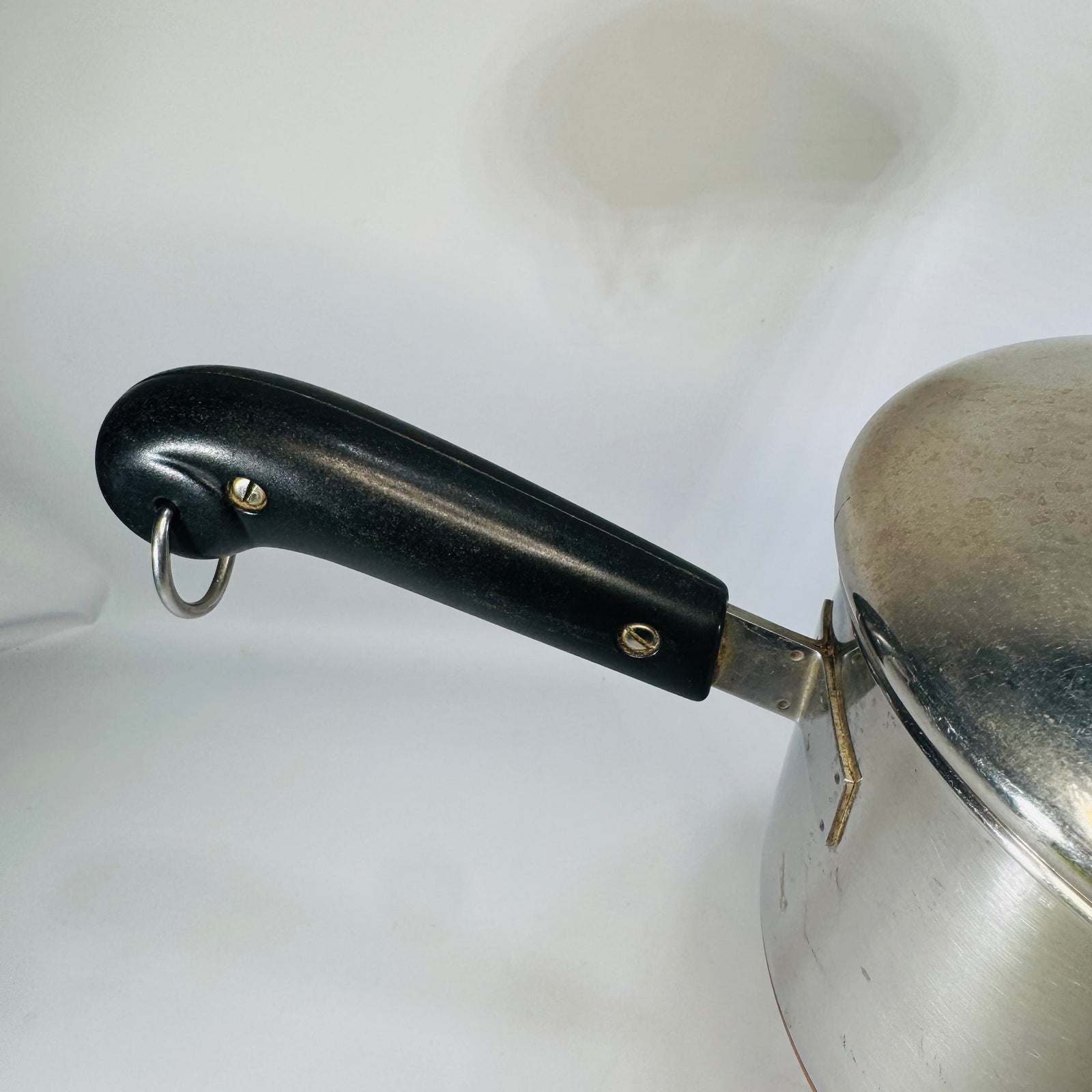 Vintage Revere Ware 3 Quart Saucepan with Lid | copper bottom pan