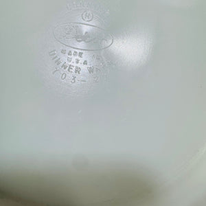 Pyrex Copper Filigree Dinner Plate | Milk Glass Brown Scroll Tableware