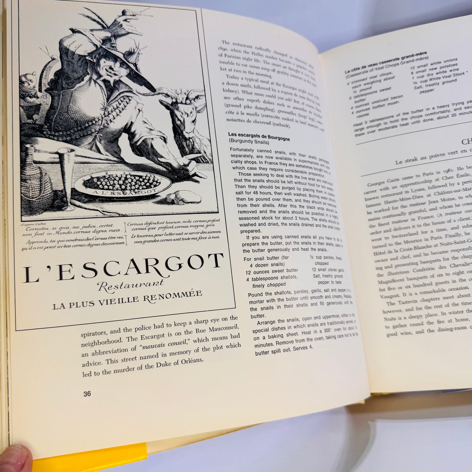 Masterpieces of French Cuisine by Francis Amunategui (1971), Macmillan Company, Hardcover with Dust Jacket