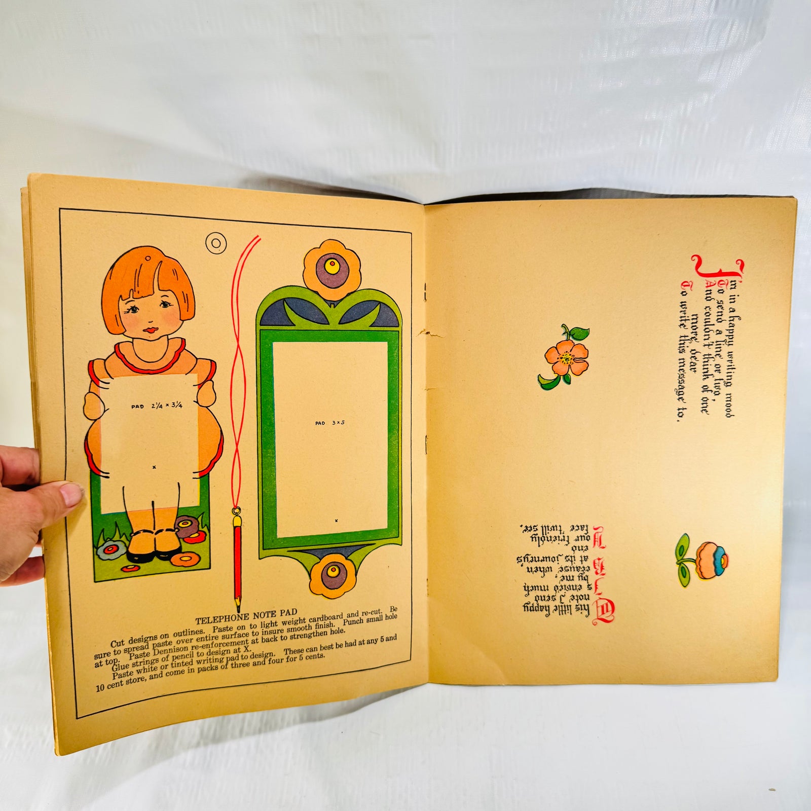 Many Things to Make No. 523, 1931 McLoughlin Bros. Craft Book by Louise D. Tessin