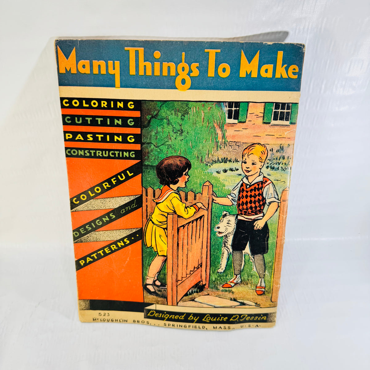 Many Things to Make No. 523, 1931 McLoughlin Bros. Craft Book by Louise D. Tessin