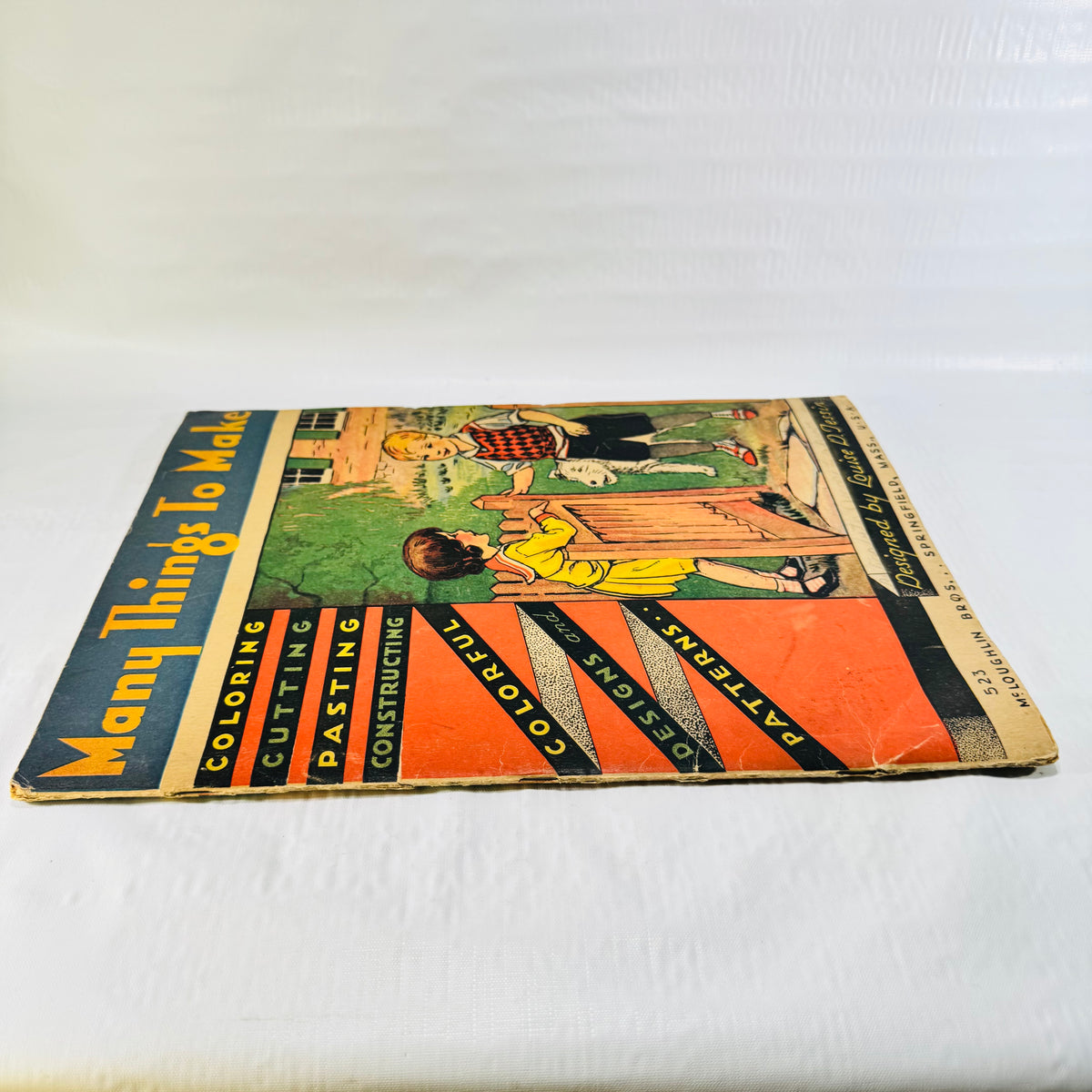 Many Things to Make No. 523, 1931 McLoughlin Bros. Craft Book by Louise D. Tessin