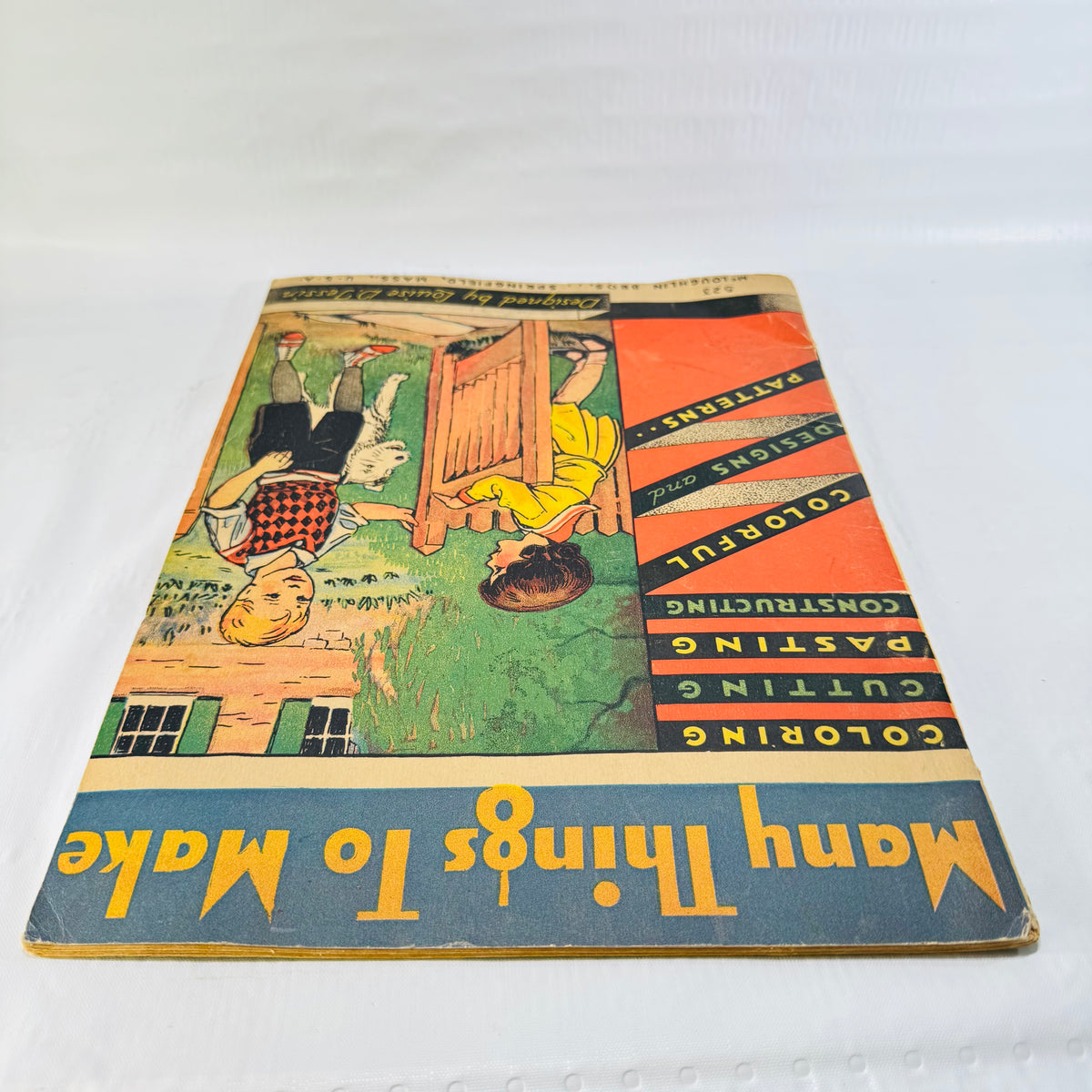 Many Things to Make No. 523, 1931 McLoughlin Bros. Craft Book by Louise D. Tessin