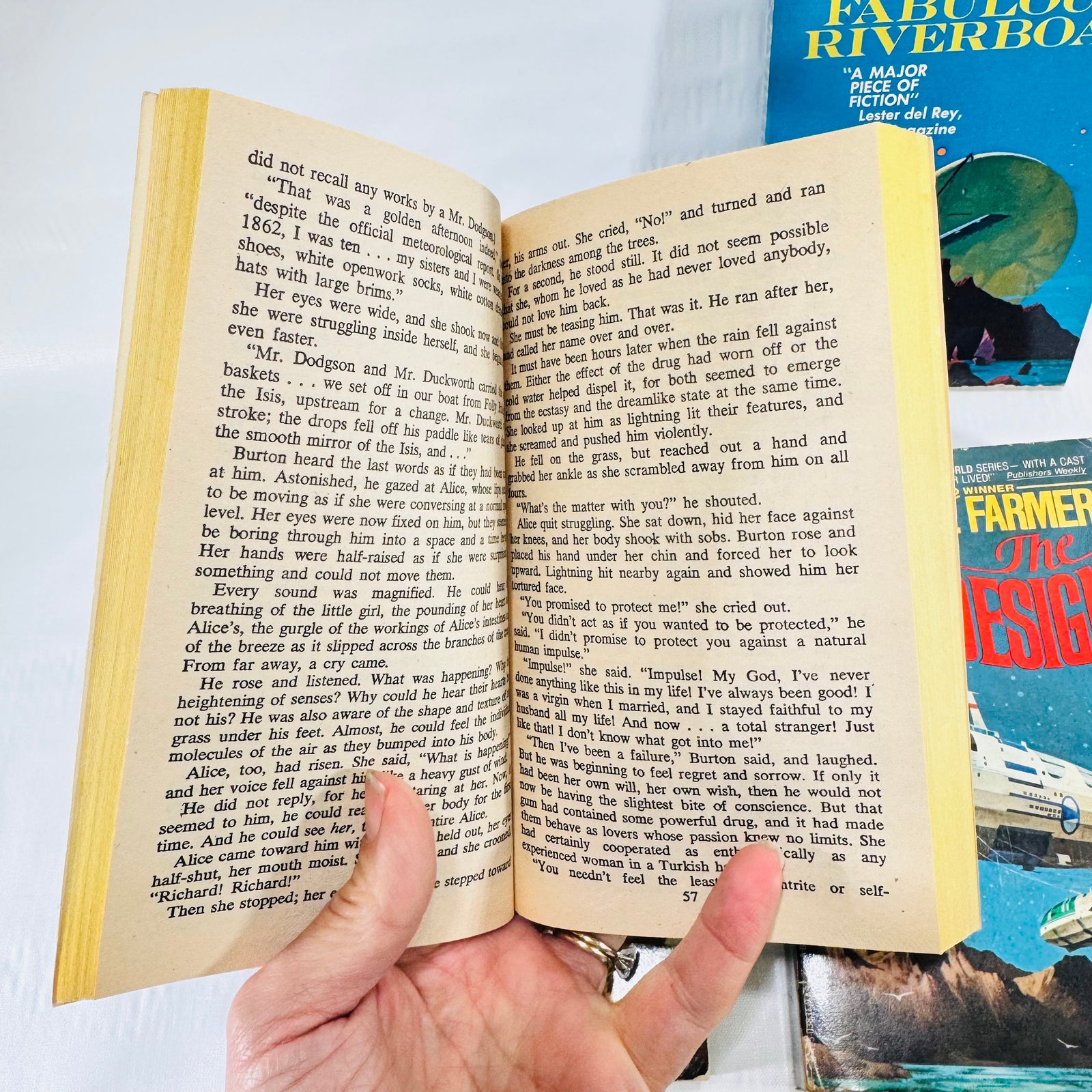 Philip José Farmer 4 Book Bundle, Riverworld and World of Tiers