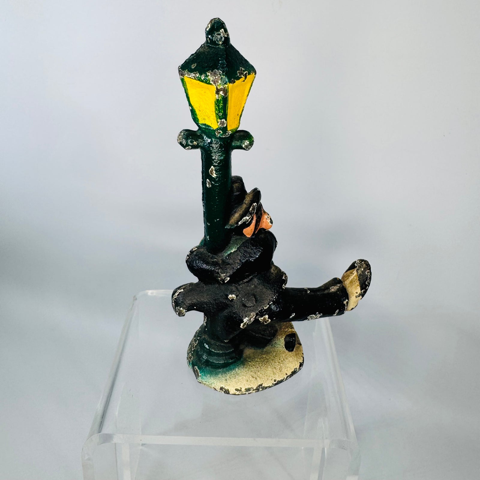 Vintage Cast Iron Hobo Bottle Opener | Tipsy Man Figural Barware