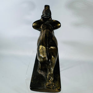 Antique Cast Iron Elephant Doorstop | Hubley Style Figural Bookend