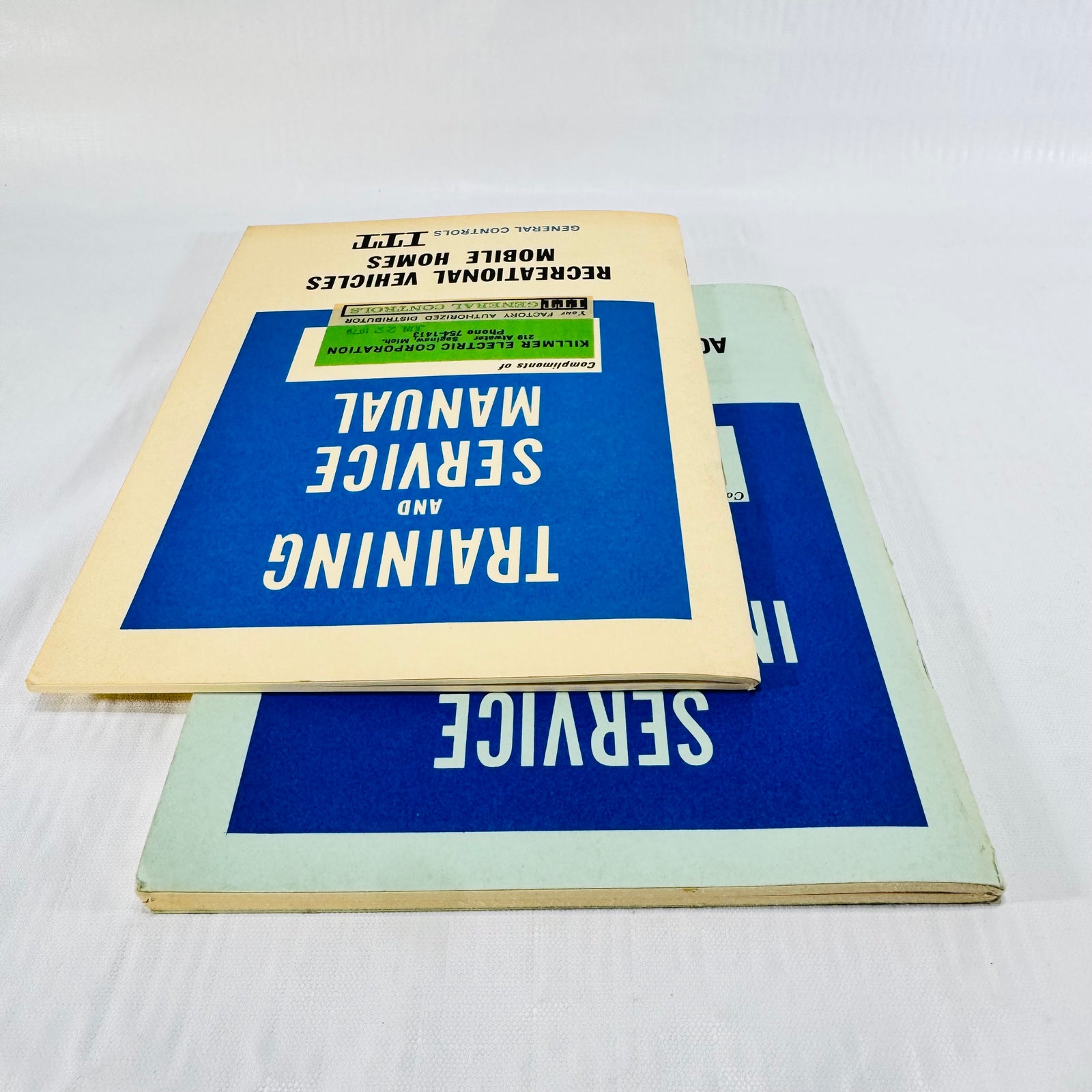 ITT General Controls Service Manuals 1970 RV Gas Controls and Hydramotor Bundle