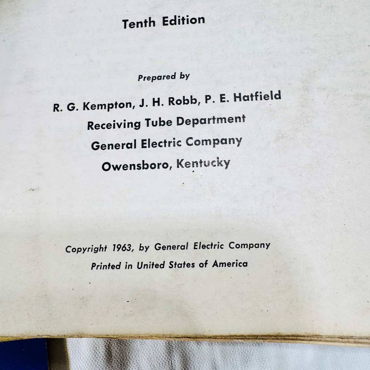RCA Reference Book 1962 Bundle with Tung-Sol Base Connections, Philco, PACO and Cornell-Dubilier Radio TV Ephemera