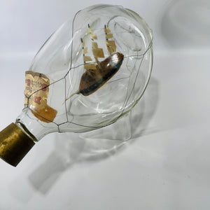 Vintage Haig’s Dimple Ship in Bottle | Nautical Glass Whisky Bottle Decor