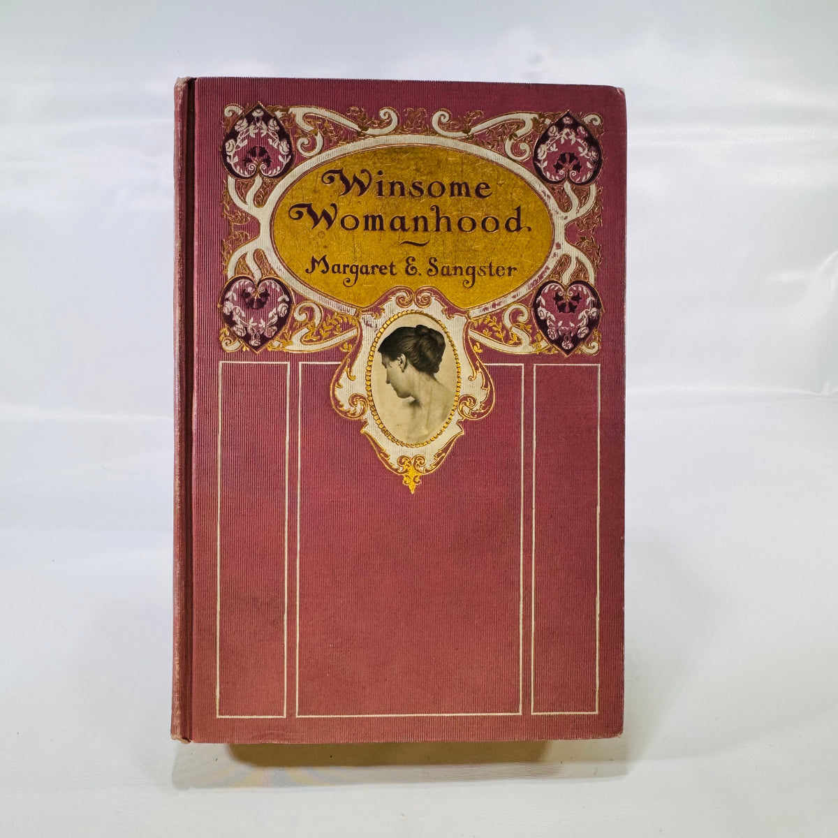 Winsome Womanhood by Margaret E. Sangster (1901), Fleming H. Revell Company, Ornate Hardcover