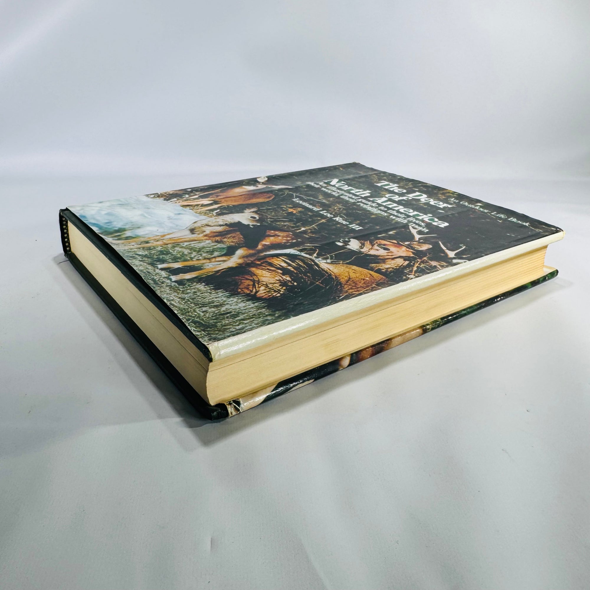 Wildlife Natural History — The Deer of North America (1980, 4th printing) — Leonard Lee Rue III | Illustrated Outdoor Life reference