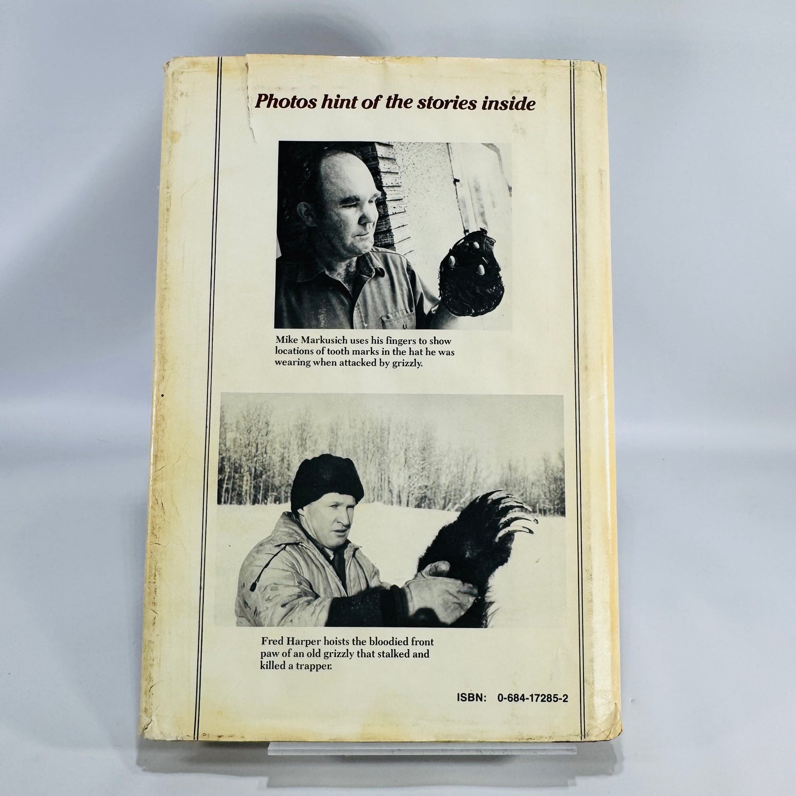Wildlife & Outdoor Survival — Killer Bears (1981) — Mike Cramond | Dust-Jacketed Hardcover, Natural History