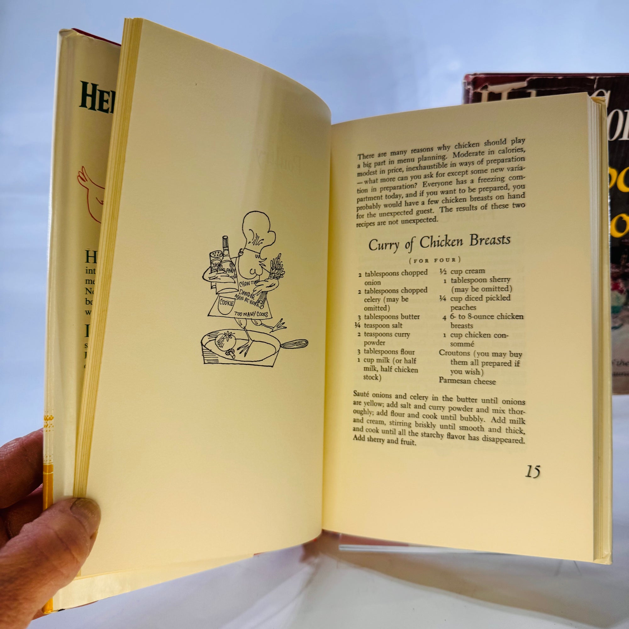 Two Vintage Cookbooks by Helen Corbitt: “Helen Corbitt’s Cookbook” (1957) & “Helen Corbitt’s Potluck” (1962)