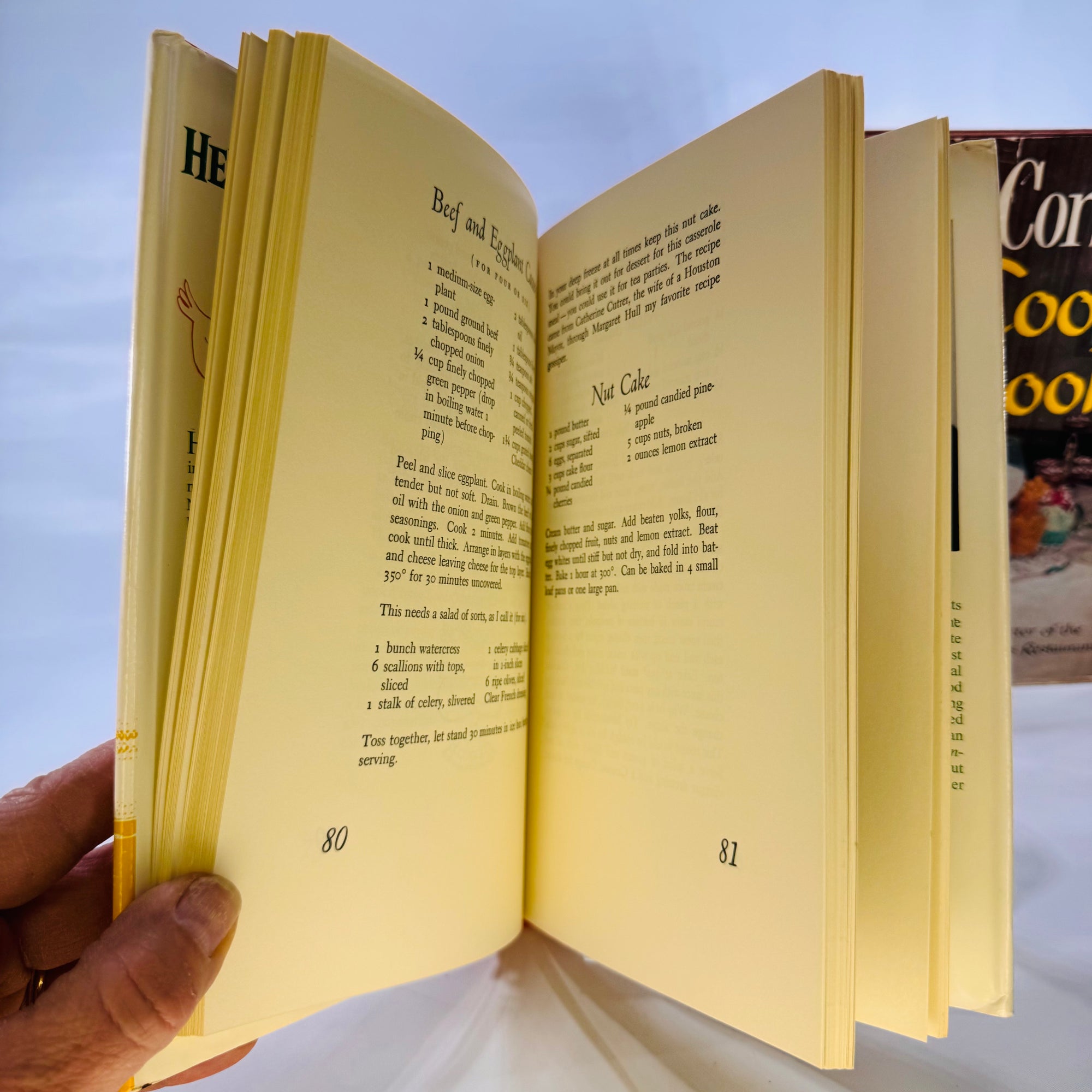 Two Vintage Cookbooks by Helen Corbitt: “Helen Corbitt’s Cookbook” (1957) & “Helen Corbitt’s Potluck” (1962)