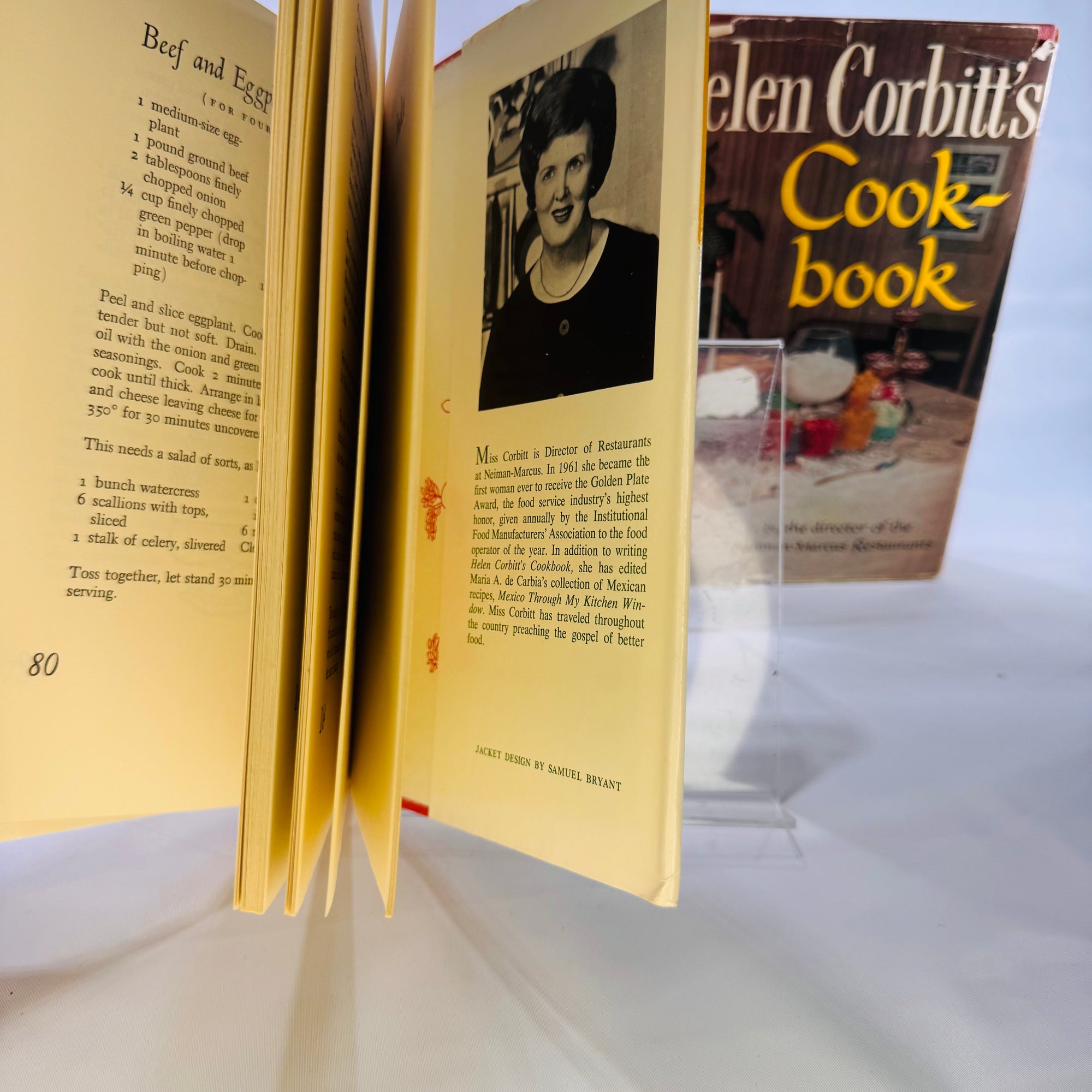 Two Vintage Cookbooks by Helen Corbitt: “Helen Corbitt’s Cookbook” (1957) & “Helen Corbitt’s Potluck” (1962)