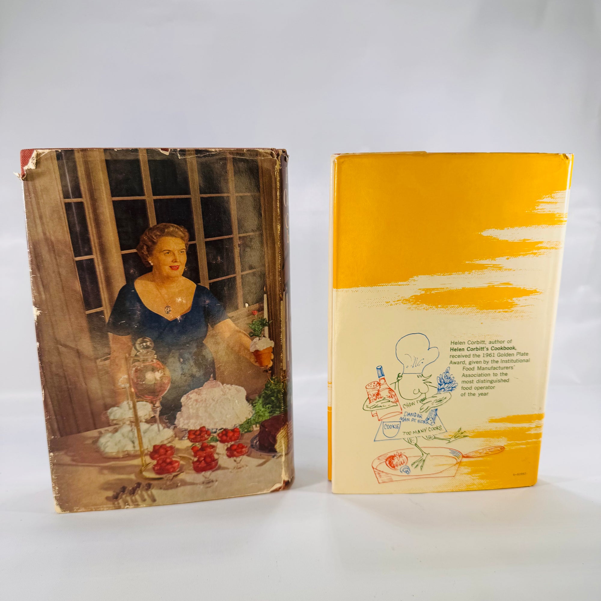 Two Vintage Cookbooks by Helen Corbitt: “Helen Corbitt’s Cookbook” (1957) & “Helen Corbitt’s Potluck” (1962)