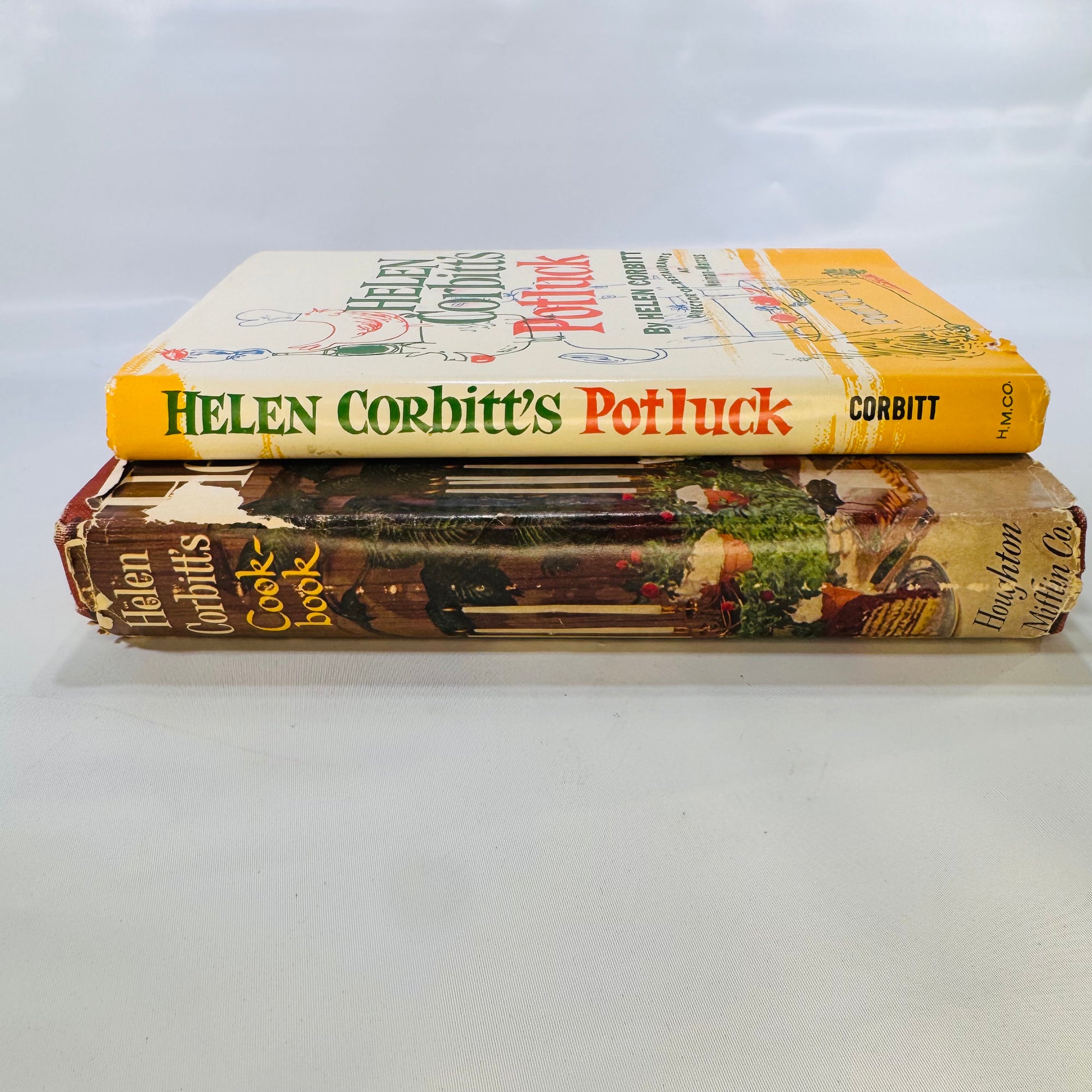 Two Vintage Cookbooks by Helen Corbitt: “Helen Corbitt’s Cookbook” (1957) & “Helen Corbitt’s Potluck” (1962)