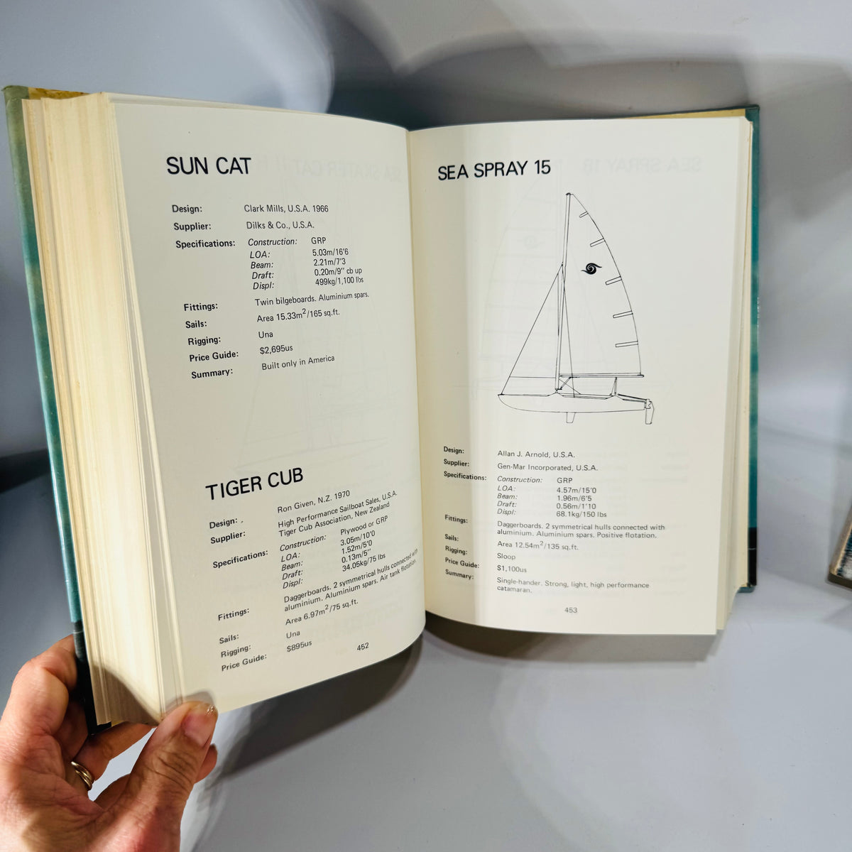Vintage Sailing Books Bundle — Sailing Boats of the World + The Racing Sailor’s Bible