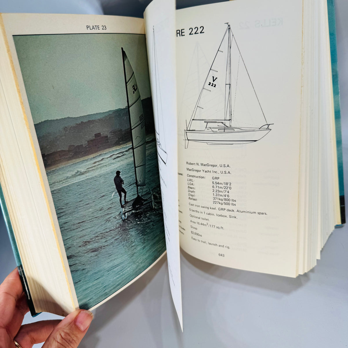 Vintage Sailing Books Bundle — Sailing Boats of the World + The Racing Sailor’s Bible