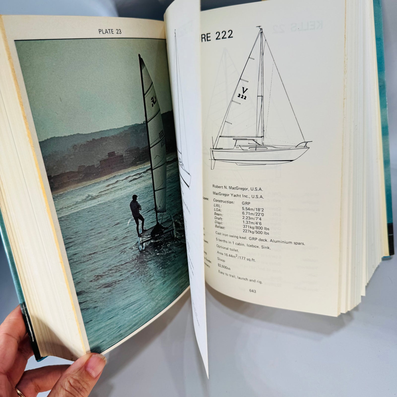 Vintage Sailing Books Bundle — Sailing Boats of the World + The Racing Sailor’s Bible