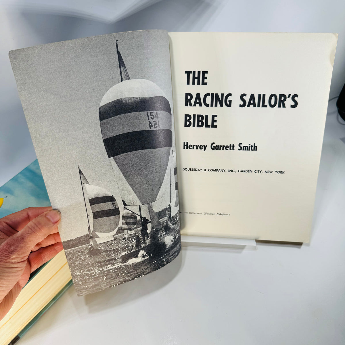 Vintage Sailing Books Bundle — Sailing Boats of the World + The Racing Sailor’s Bible