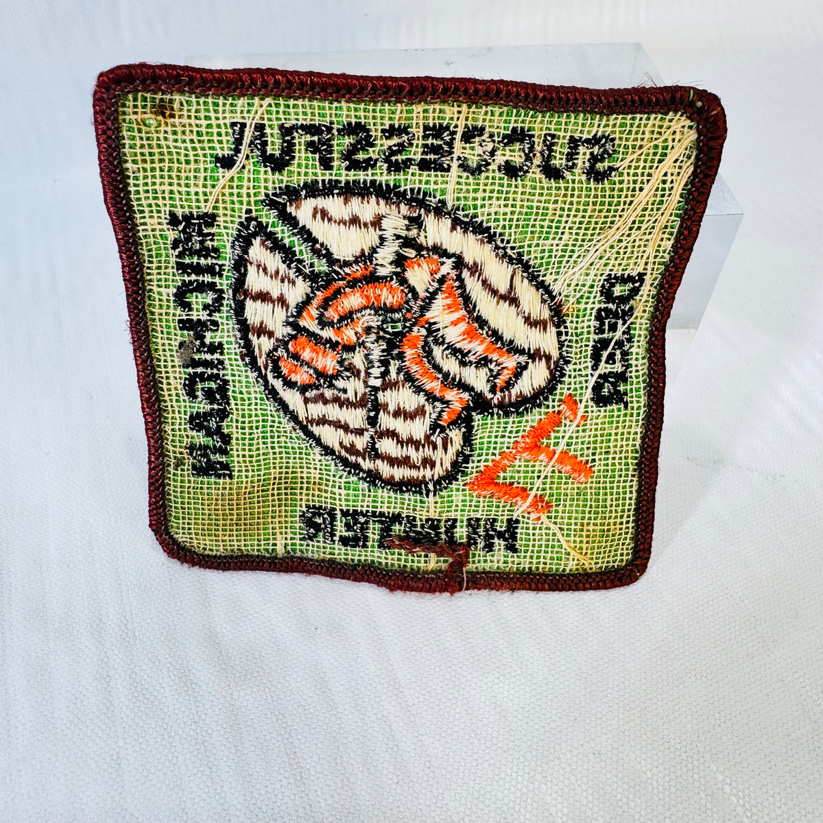 1977 Michigan DNR Successful Deer Hunter Patch Original Green Hunting Award