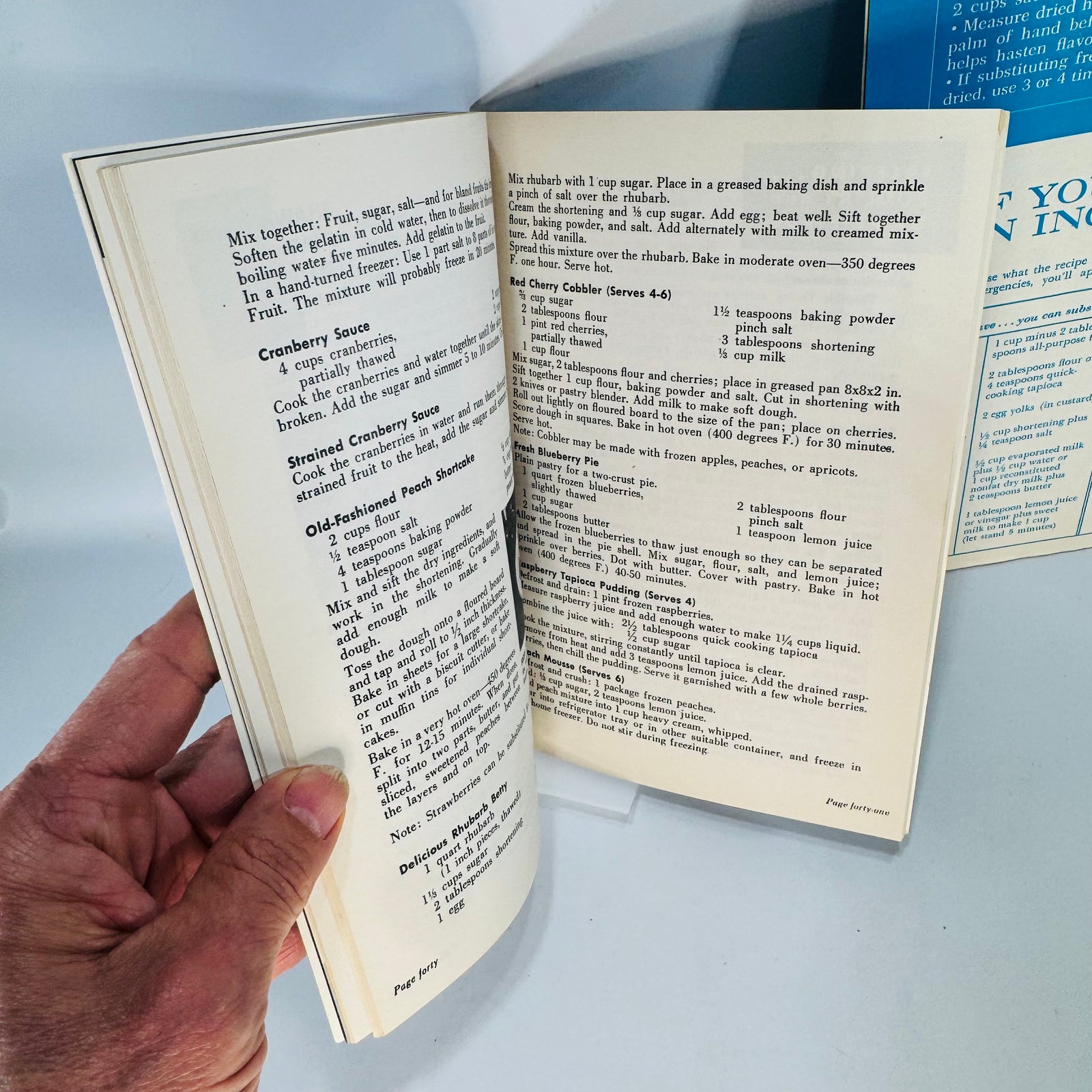 Vintage Cookbook Bundle — Shortcut Cooking + Home Freezing Meredith Corporation & Montgomery Ward | 1949 / 1968
