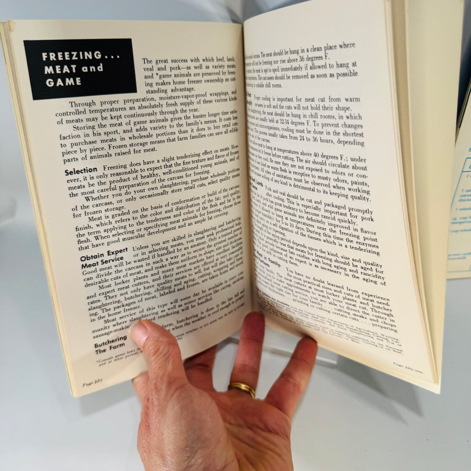 Vintage Cookbook Bundle — Shortcut Cooking + Home Freezing Meredith Corporation & Montgomery Ward | 1949 / 1968
