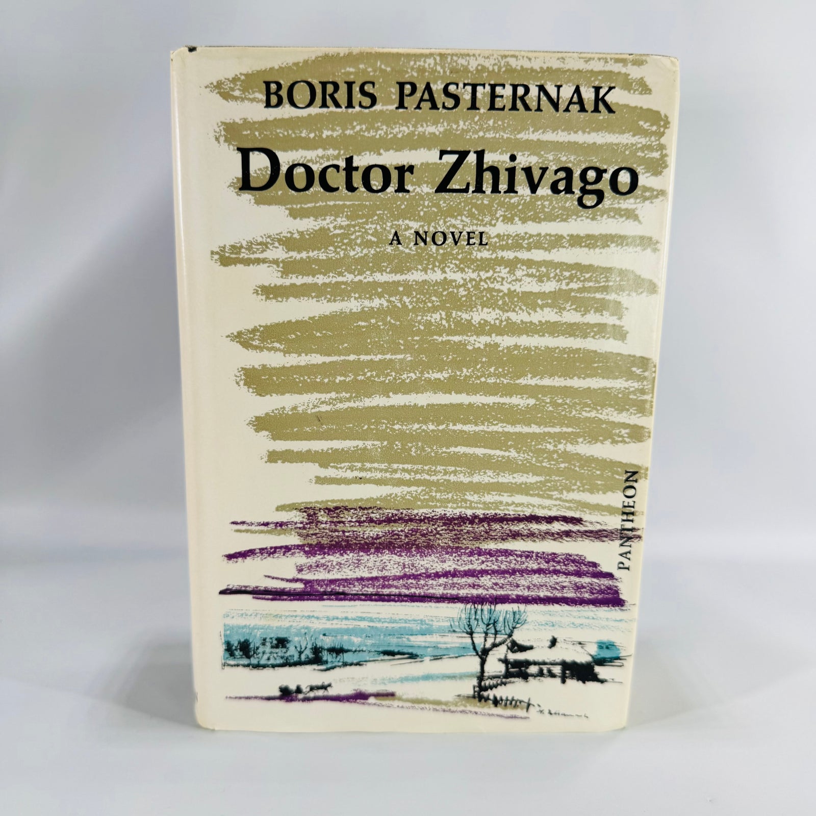 Doctor Zhivago by Boris Pasternak (Pantheon, 559 pp) — Max Hayward & Manya Harari trans. 1958 | Classic Literature Russian Novel