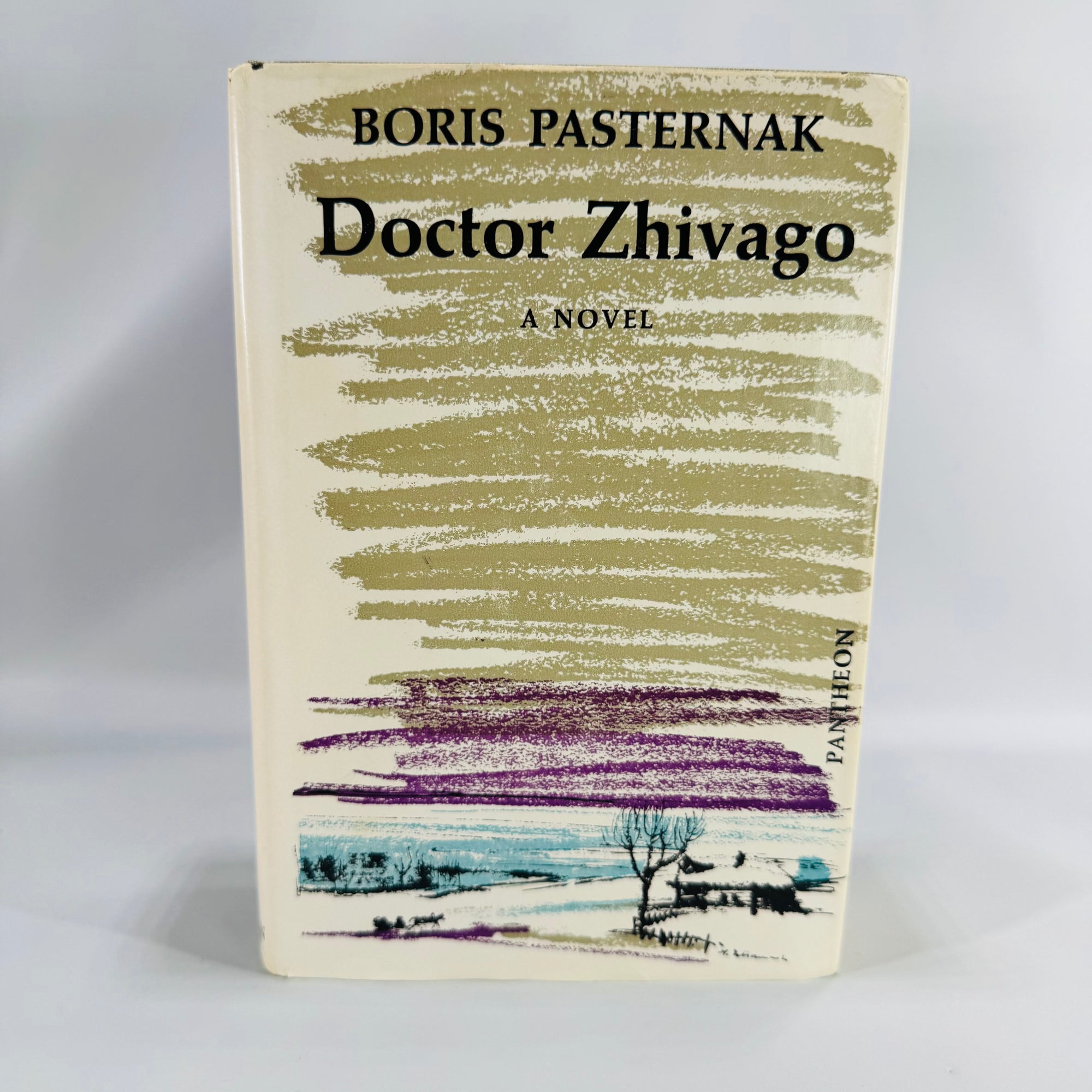 Doctor Zhivago by Boris Pasternak (Pantheon, 559 pp) — Max Hayward & Manya Harari trans. 1958 | Classic Literature Russian Novel