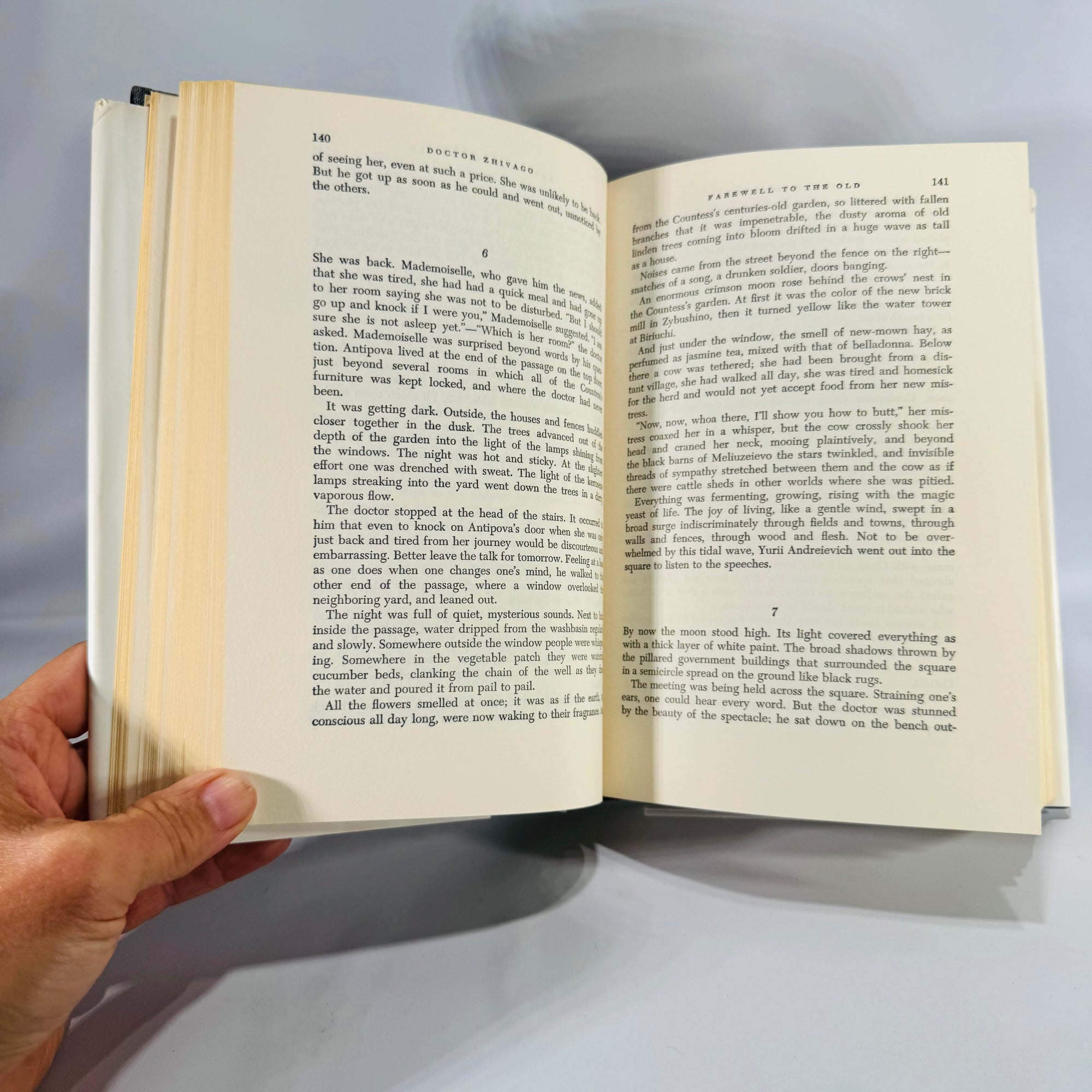 Doctor Zhivago by Boris Pasternak (Pantheon, 559 pp) — Max Hayward & Manya Harari trans. 1958 | Classic Literature Russian Novel