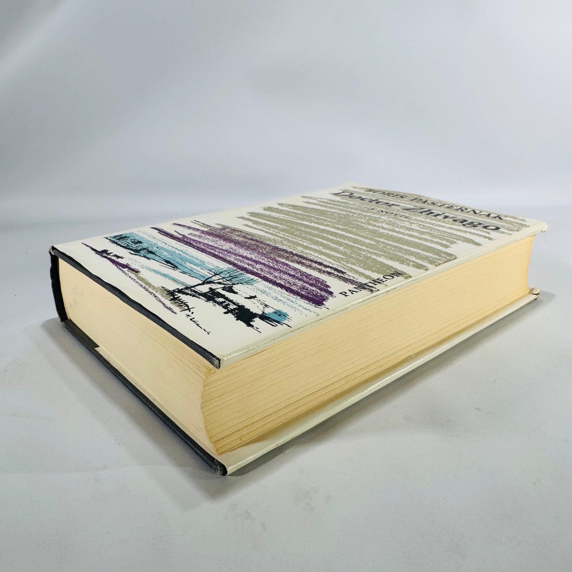 Doctor Zhivago by Boris Pasternak (Pantheon, 559 pp) — Max Hayward & Manya Harari trans. 1958 | Classic Literature Russian Novel