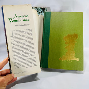 Travel & National Parks Pictorial Guides — America’s Wonderlands (1959, later printing) + Hammond’s Illustrated Travel Guide (1957, Book Club) — National Geographic & C.S. Hammond | Photo-rich, Reference, Travel & Geography
