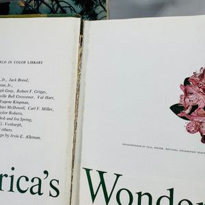 Travel & National Parks Pictorial Guides — America’s Wonderlands (1959, later printing) + Hammond’s Illustrated Travel Guide (1957, Book Club) — National Geographic & C.S. Hammond | Photo-rich, Reference, Travel & Geography