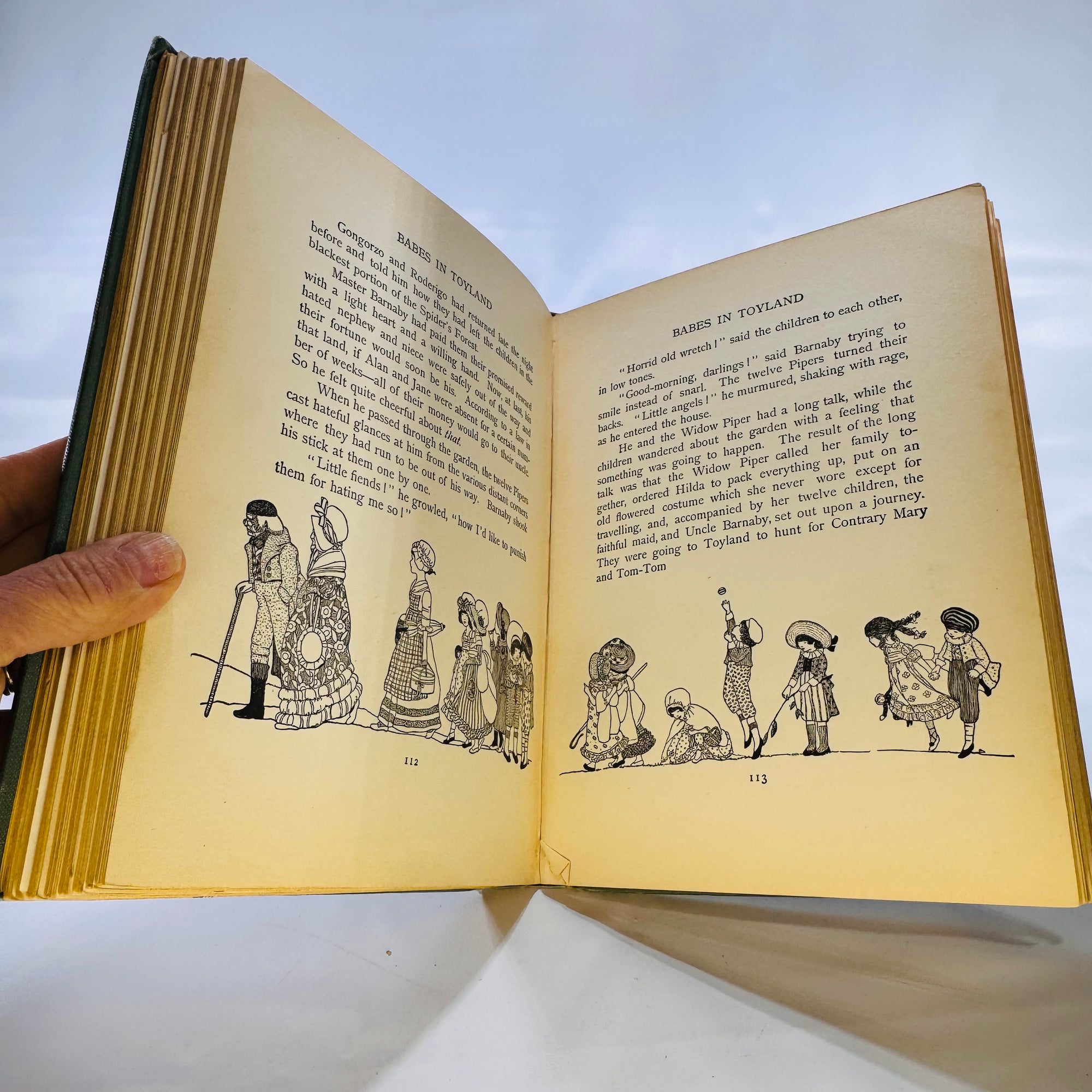 Babes in Toyland by Glen MacDonough & Anna Alice Chapin (1924), The Macaulay Company, Hardcover