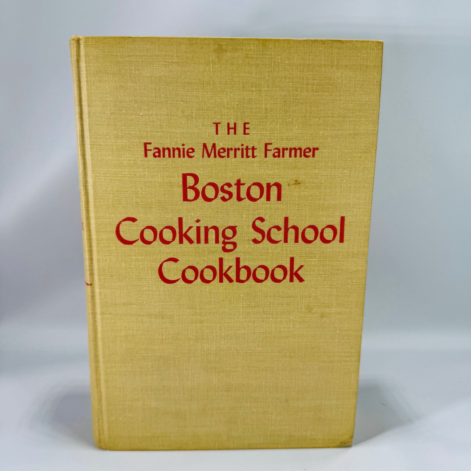 Essential Vintage Cookbook — The Boston Cooking School Cookbook (c. 1959, Tenth Edition) — Fannie Merritt Farmer / Wilma Lord Perkins | Illustrated Reference, Cookbook / Culinary Arts