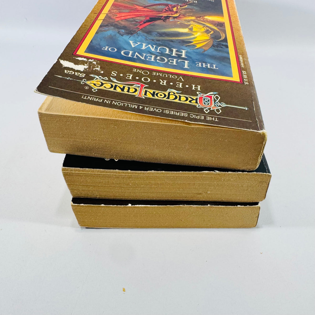 Dragonlance Heroes Paperback Book Bundle — The Legend of Huma, The Gates of Thorbardin, Galen Beknighted Richard A. Knaak, Dan Parkinson, Michael Williams | TSR | 1988–1990