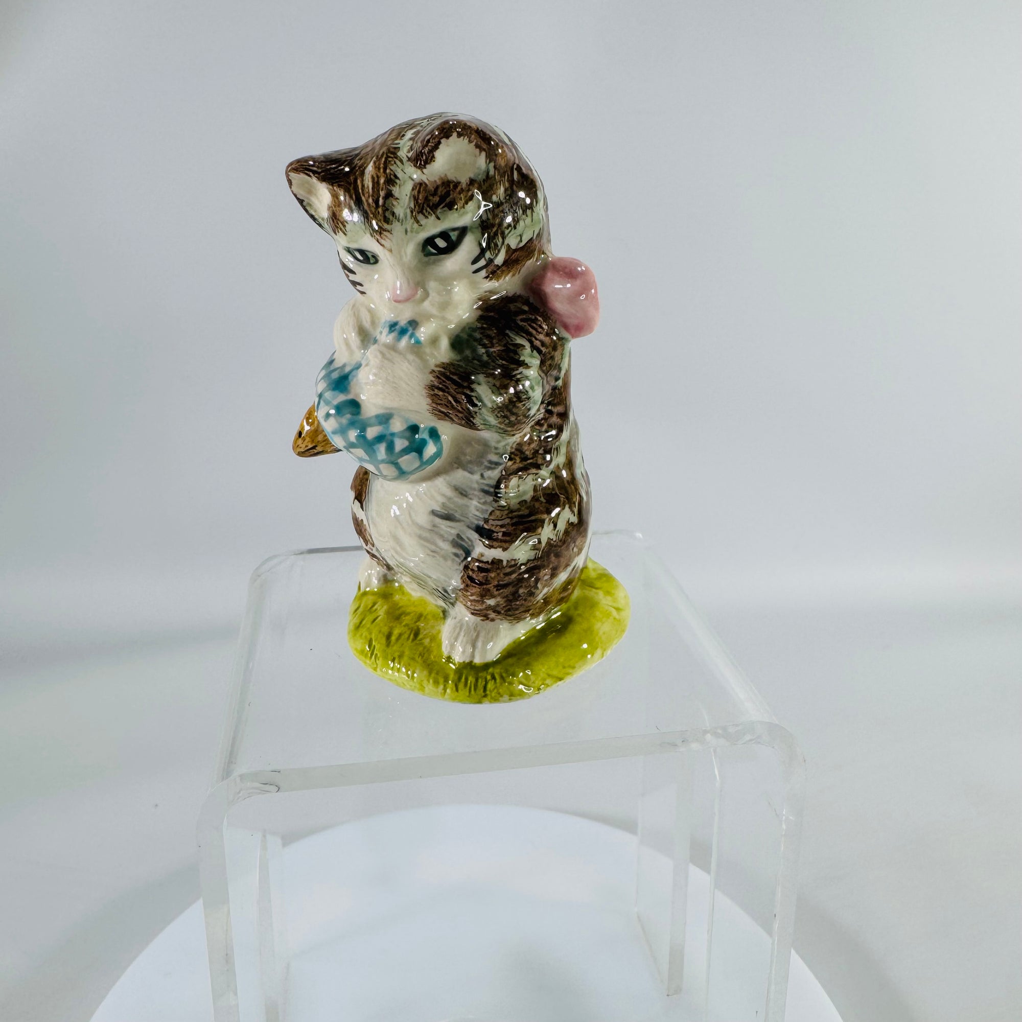 Royal Albert “Miss Moppet” Figurine – Beatrix Potter | Vintage Cat Lovers Gift (1989)