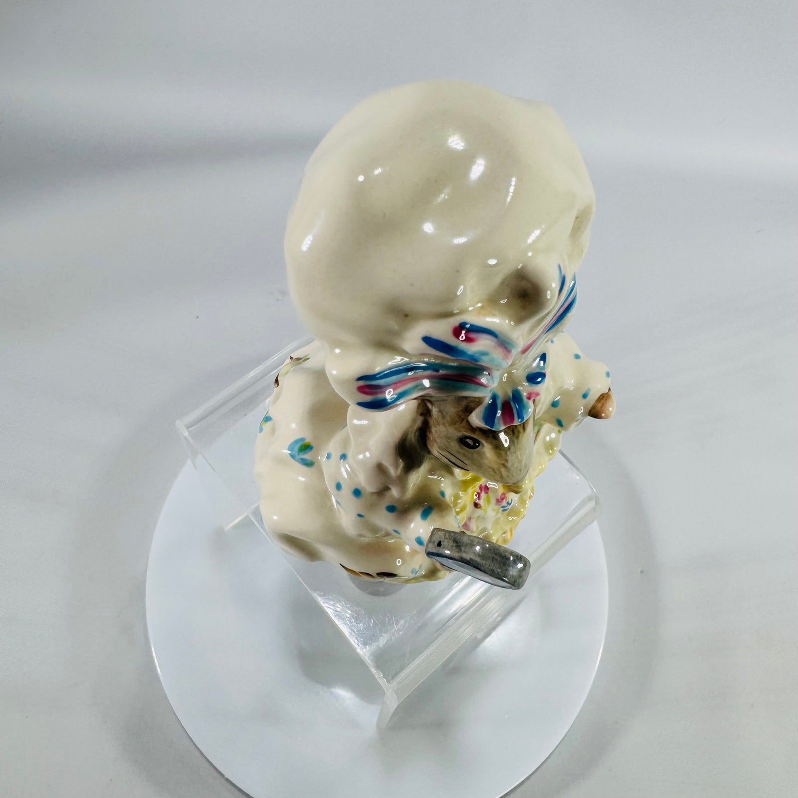 Beswick “Lady Mouse” Figurine – Beatrix Potter | Vintage English Pottery (1951 Copyright)