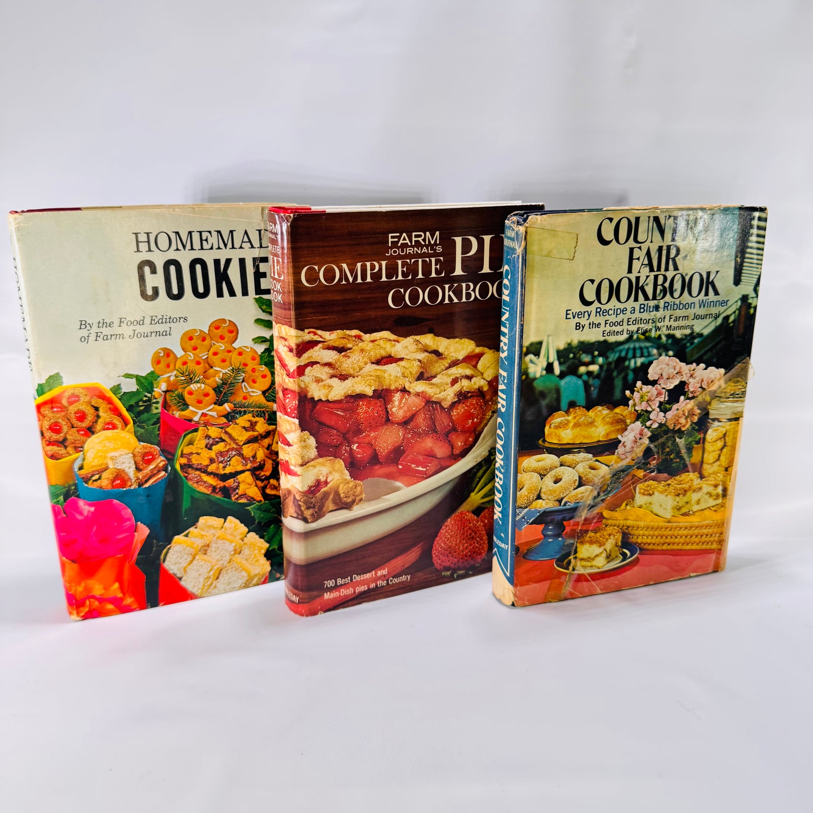 Three Vintage Farm Journal Cookbooks – Classic Baking Collection