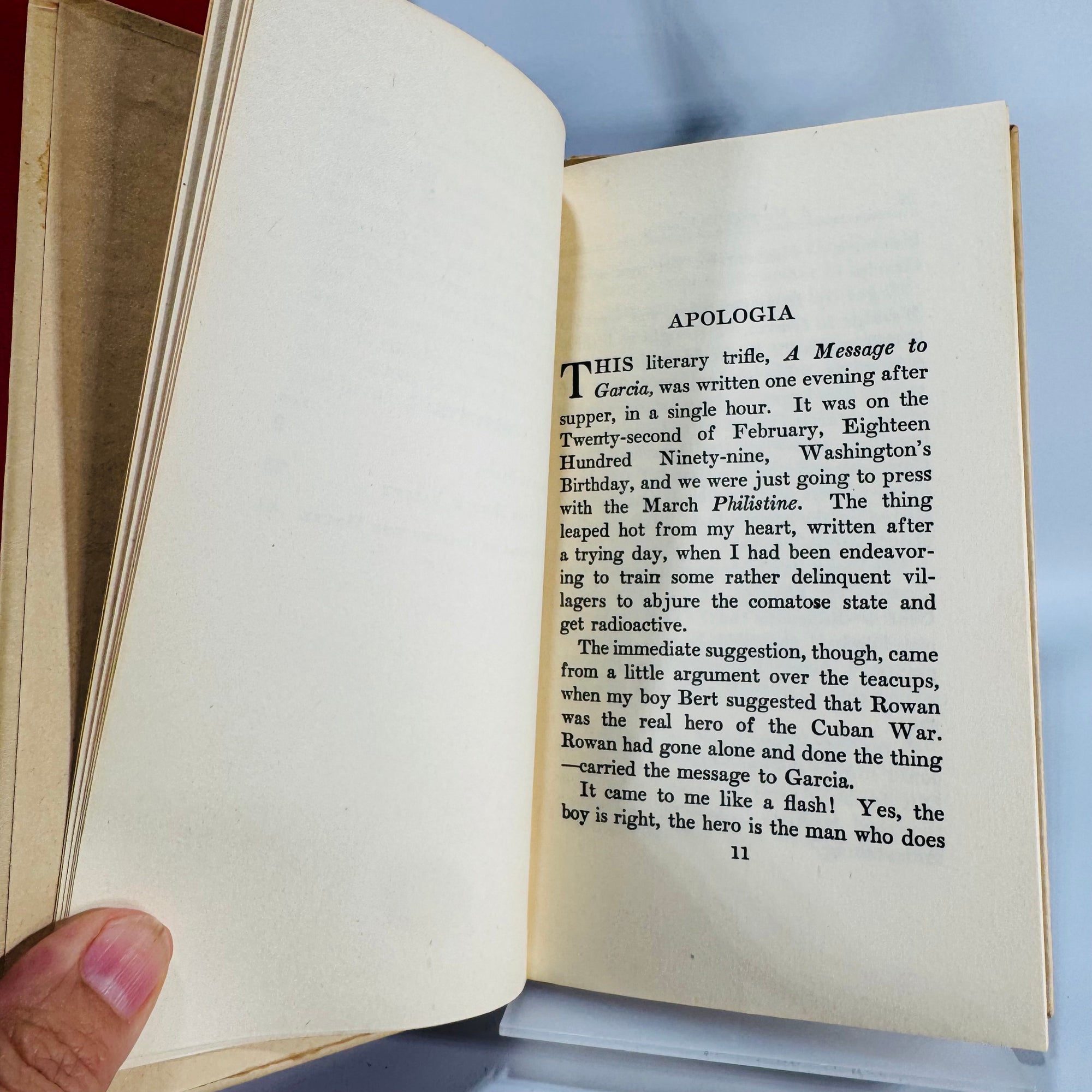 Vintage Leadership & Quotations — A Message to Garcia (1924) + Elbert Hubbard’s Scrap Book (1923) — Elbert Hubbard | 2-Book Lot, Inspirational Essays, GENRE: Inspirational Essays & Quotations