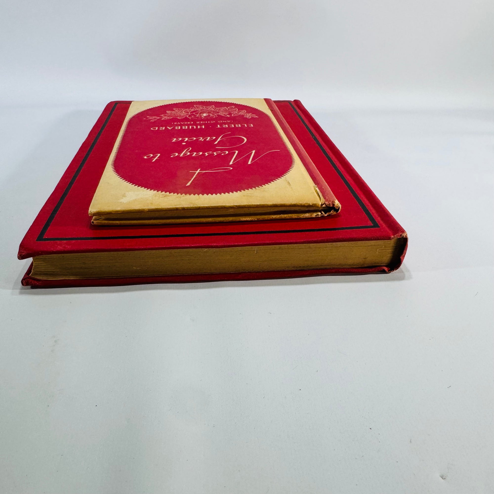 Vintage Leadership & Quotations — A Message to Garcia (1924) + Elbert Hubbard’s Scrap Book (1923) — Elbert Hubbard | 2-Book Lot, Inspirational Essays, GENRE: Inspirational Essays & Quotations