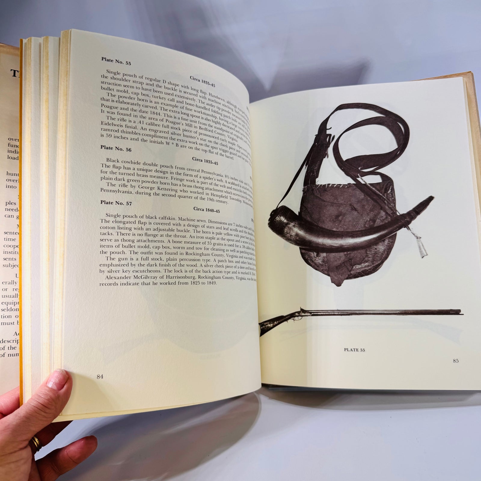 The Kentucky Rifle Hunting Pouch by Madison Grant (1977) – Vintage Self-Published Study