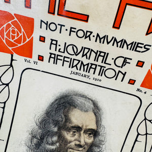 Arts & Crafts Ephemera Lot — The FRA (Jan. 1910) + Roycrofters Booklets (c.1910) — Elbert Hubbard | Roycroft Press design, Arts & Crafts Movement