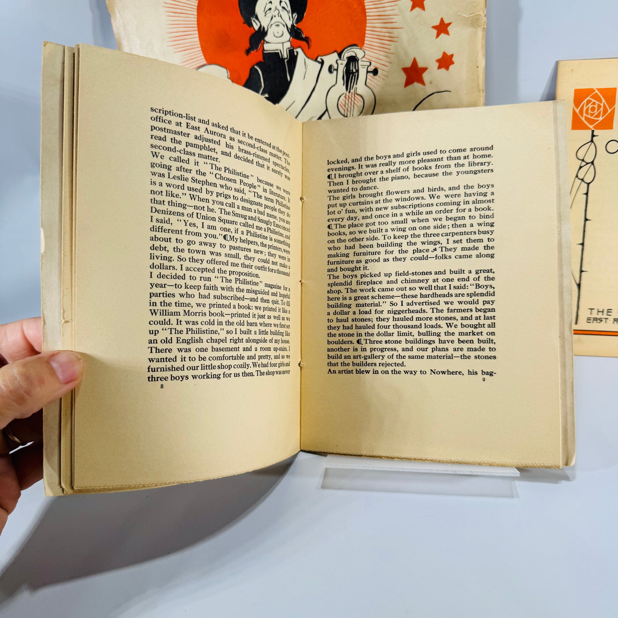 Arts & Crafts Ephemera Lot — The FRA (Jan. 1910) + Roycrofters Booklets (c.1910) — Elbert Hubbard | Roycroft Press design, Arts & Crafts Movement